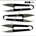 Embroidery Material Sewing Tools Snips Crafts Threads Cutters Scissors Ideal for Garment sewing Finishing tailoring fashion designing boutique stitching quilting alteration (3 Pcs).