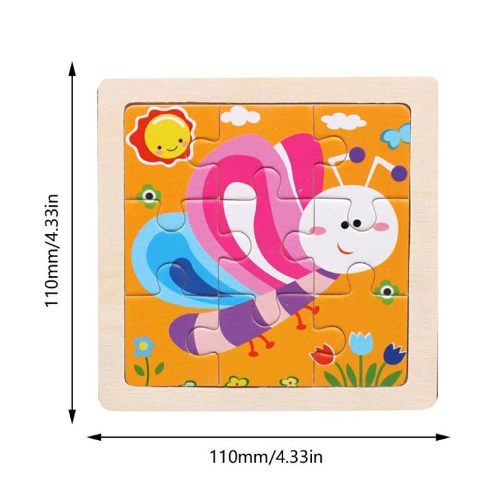 Small%20Puzzle%20Children's%20Puzzle%209%20Pieces%20Of%20Woody%20Forest%20Animal%20Story%20Puzzle%20-%20Image%209