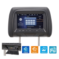 Universal 7Inches Car Headrest Monitor Screen Rear Seat Entertainment Multi-Media Player for AV USB SD MP4 MP5 FM Black.