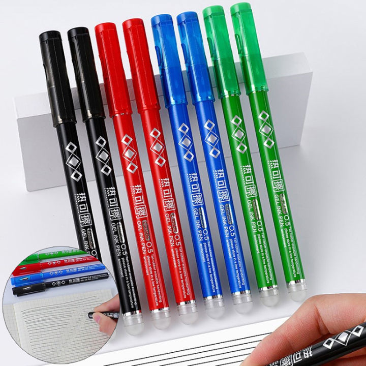 1Pc Magic Erasable Pen Set Colorful 0.5mm Erasable Gel Pens Washable Handle For School Office Writing Supplies Stationery Creek