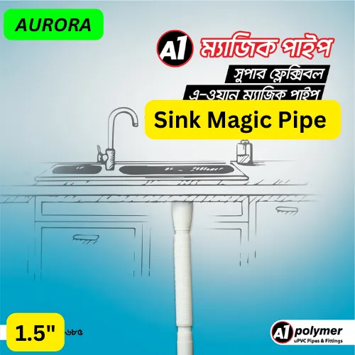Sink%201.5"%20magic%20Pipe%20Flexible%20magic%20Pipe%20White%20Off%20White%20Colour%20Use%20in%20Sink%20-%20Image%202