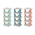 Vertical Shoe Rack - Big Size 5 Tier Shoe Rack Space Saving for Entryway Bedroom Living Room (30x28x17.5cm).