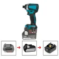 Battery Adapter Converter For Hitachi/Hikoki 18V Li-Ion Battery Convert to For Makita 18V Lithium Electrical Power Tool Use. 