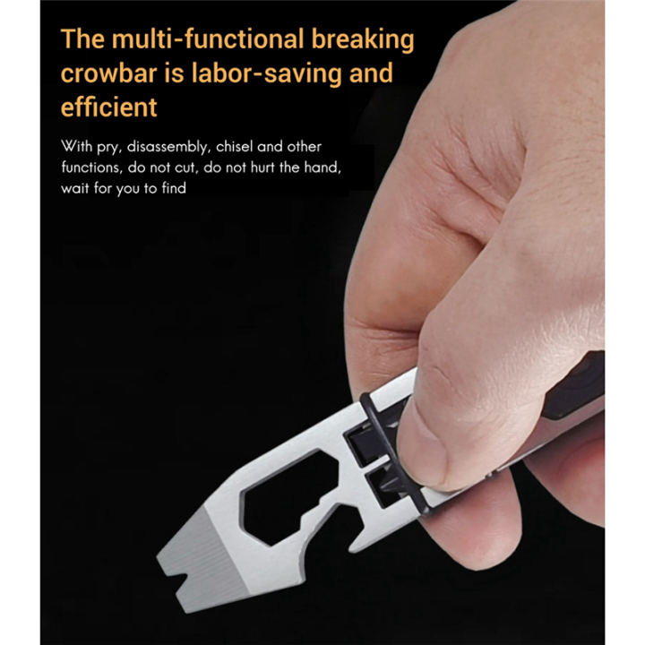 1%20Piece%20Integrated%20Multifunctional%20Ratchet%20Crowbar%20Combined%20Tool%20Silver%20&%20Black%20Steel%20Wrench%20Screwdriver%20-%20Image%203