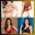 Comfortable Net Bra For Women And Girls 4pis Multicolor. 