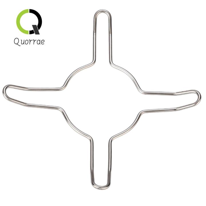 Quorrae Gas Hob Stand High-temperature Resistant Camping Pans Small Pot Stand