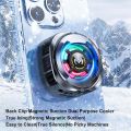 CX 06Cell Phone Cooler Fan, Cell Phone Cooler | 3 Speed Cell Phone Cooling Fan | Cell Phone Cooler, Live Streaming, Mobile Phone Semiconductor Radiator for Outdoor Vlog. 