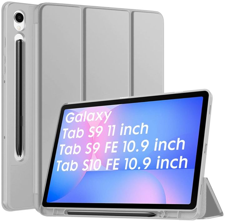 Cover%20for%20Samsung%20Tab%20S9%2011%20inch/Tab%20S9%20FE%20Cover%20Case%2010.9%20inch,%20Flip%20Case%20Cover%20with%20%5BS%20Pen%20Holder%5D%20for%20Samsung%20Galaxy%20Tab%20S9%20Tablet/Tab%20S9%20FE%20Tablet%20Cover%20%5BAuto%20Sleep%20Wake%5D%20-%20Black/Blue%20-%20Image%205