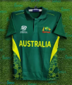 Australia T20 World Cup Jersey - Short Sleeve Collar Polo Jersey For Men - Australia Jersey 2024. 