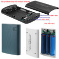 3.7V 3 Slots 18650 Battery Box Case DIY Power Bank Charger Shell Charging Case Mini solderless power supply housing Hudduo. 