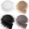 9x150cm Faux Fur Ribbon Tapes DIY Apparel Sewing Fluffy Trim Trimming Fabric Home Decoration Sewing Costume Collar Hat Eatop.
