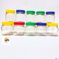 12 Pcs Plastic Jar 150ml small Masala jar for your kitchen and others usesd.