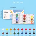 Marie’s Acrylic Paint Set for Professional Artists – 18 Colors | 12ml Tubes.