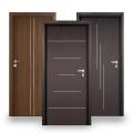 Customized Wooden Veneer Internal WPC Door Bathroom Solid Wooden Flush Room Door Bedroom Modern Interior. 