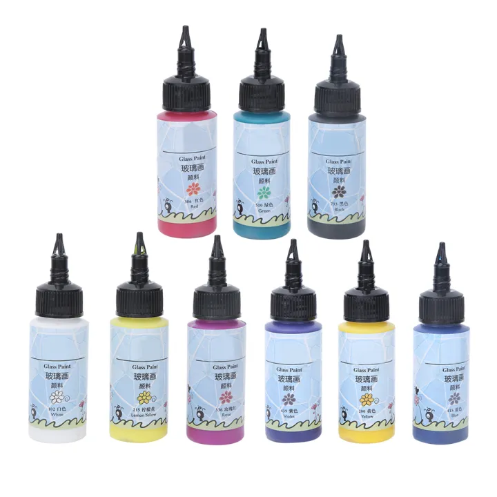 Ceramic%20paint%20glass%20paint%209%20Colors%20Painting%20Paint%20Acrylic%20Paint%20Painting%20Pigment%20DIY%20Art%20Drawing%20Supplies%20-%20Image%207