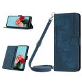 (COD Available)For LG Velvet/Velvet 5G Skin Feel Stripe Pattern Leather Phone Case with Lanyard.