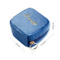 Women Velvet Cosmetic Bag Organizer Girls Ladies Cute Mini Small Travel Lipstick Makeup Bags Sanitary Napkin Pad Storage Bags. 
