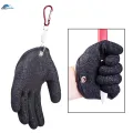 Professional Fishing Hunting Gloves Fish Textured Grip Resistant Fishing Grips Cleaning Fillet Slicing Hand. 