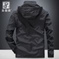 Jeep Shield2022Fall New Jacket Men's Korean-Style Trendy Anorak plus Size Loose Leisure Sports Coat.