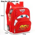 Lightweight Cartoon Car Kids Backpack - Perfect for Kindergarten and Preschool. 
