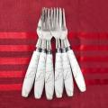 Exclusive 6 Pcs Dinner Fork Spoon set Stainless steel. 