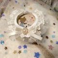 Lace Dog Bandana Printed Soft Collar Dress Up Pet Neckerchief Supplies Cat Scarf Floral Ribbon for Chihuahua Puppy Kitten Leash.