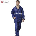 Rain Coat With Trouser - Dark blue.