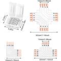 LED Strip Lights Connectors 4-Pin RGB Strip Lights Connectors T-Shape Solderless LED Connectors for 5050 RGB Strip Light. 