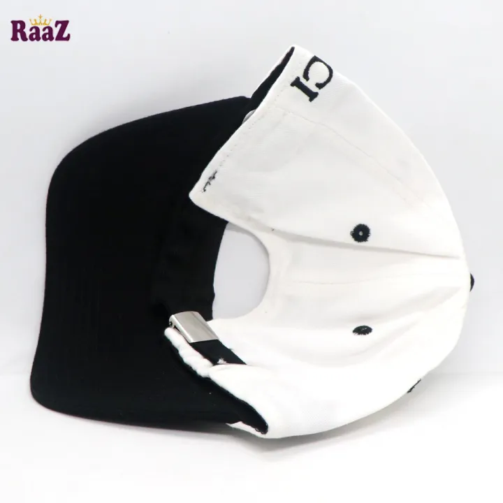 Multi%20Embroidery%20logo%20Cotton%20Curved%20Visor%20Cap%20For%20Men%20-%20Image%203