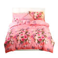 Stall Goods Minor Flaw Duvet Cover One-Piece Student Dormitory Single Person Double Linen Quilt Cover Imitation Pure Cotton Three Or Four Piece Suit Pillowcase. 