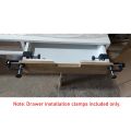 Adjustable design of drawer installation tool. 