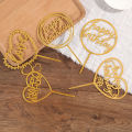 1Pc Acrylic Hand writing Happy Birthday Cake Topper Dessert Party Decor Gift. 