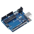 【happy one】Set UNO Official Box ATMEGA16U2+MEGA328P Chip For Arduino UNO Development board USB CABLE. 