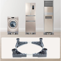 1 PCS Washing Machine Stand Multi-Functional Adjustable Base Bathroom Accessories for Dryer Refrigerator D.