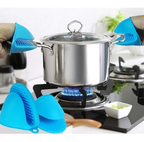 Grip Oven Pot Holder Silicone Glove-2 Pcs