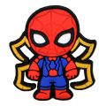 1Pcs Marvel SpiderMan DIY PVC Shoe Croc Buckle Accessories Cartoon Animals Shoes Decoration for Kids Croc Charms Kids Party Gift.