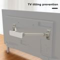 Flexible Bracket for Tv Secure Home with Easy-to-install Anti-fall Bracket for Doors Windows Perfect for Baby Proofing on Amazon. Tv Anti-fall Bracket. 