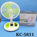 GCY-KB-KC-5811 Rechargeable Folding Fan With  power full best light. 