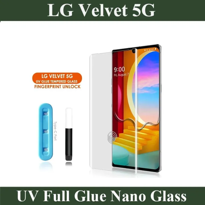Mossily%20UV%20Curved%20Glass%20For%20LG%20Velvet%205G%20-%20Advanced%20Border%20Less%20Full%20Screen%20Coverage%20Uv%20Screen%20Protector%20-%20Image%205