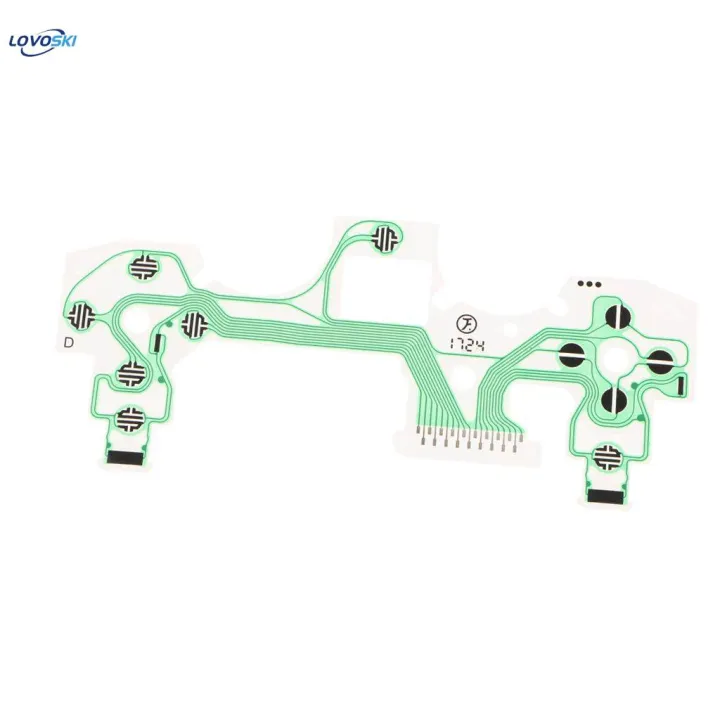 5xConductive%20Film%20Keypad%20Flat%20Flex%20Ribbon%20Cable%20For%20Sony%20PS4%20Controller%20Green%20-%20Image%207