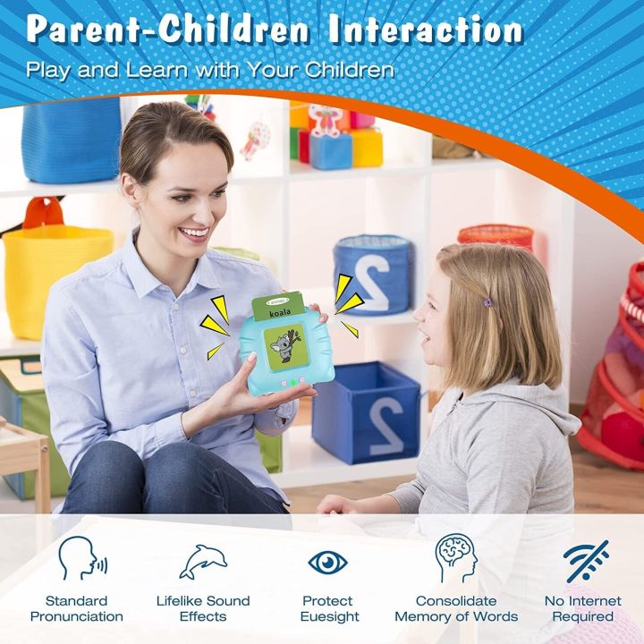 Smart%20Cards%20Learning%20Machine%20Talking%20Flash%20Cards%20Sight%20Words%20Early%20Educational%20Toddler%20Toy%20for%20Children%20English%20Electronic%20Book%20Vnce%20Lncei%20-%20Image%205