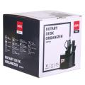 Deli E38251A Rotary Desk Organizer Set with 17 Pcs Stationery Items.