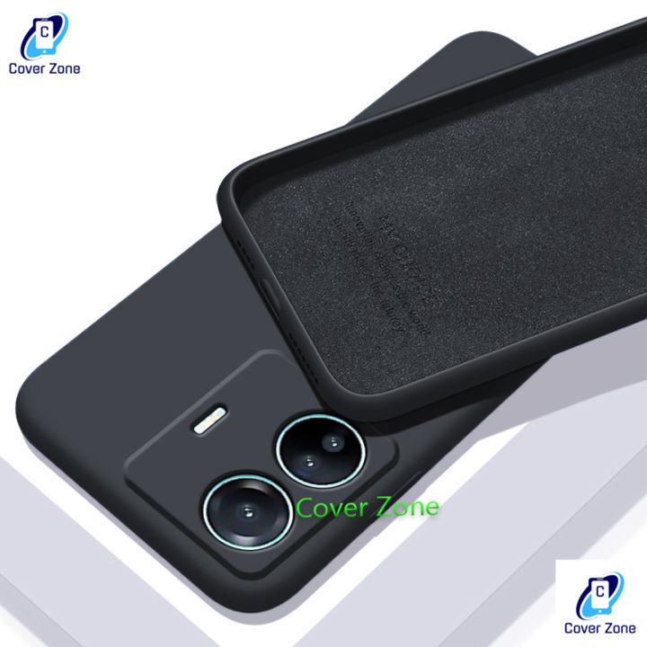 For vivo T1 4G / vivo Y5S 4G Super quality Liquid Silicone Back cover phone Case