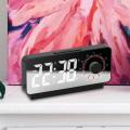 Digital Alarm Clock with Timer Bedside Clock USB Powered Snooze Function Minimalistic Large Display Digital Alarm Clocks for Table Classroom.