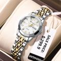 POEDAGAR Luxury Elegant Ladies Watch Casual Stainless Steel Luminous Waterproof Quartz Women's Watches Dress Clock. 