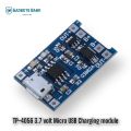 TP4056 Micro USB 5V 1A 18650 Lithium Battery Charger With Protection Dual Functions TP 4056. 
