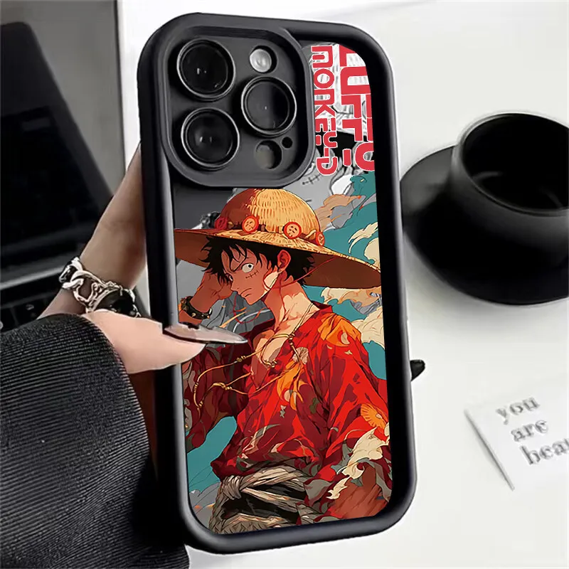 LunarDrift 4 Custodie Per IPhone 12 Pro Con Personaggi Anime: Manga Zoro, Sanji, Ace - Antiurto In TPU Silicone - 2