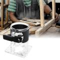 3700 Woodworking Power Tool Accessories Dust Cover Plunge Router Base Wooden Milling Stand Electric Trimmer Machine Base Wooden Router Base Milling Machine Base Trimming Base. 