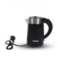 VISION Electric Kettle 1 Liter VIS-EK-013 (ROYAL) Black.