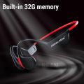 Adzuki Bean Bone Conduction Bluetooth Earphone X7 Wireless IPX8 Professional Swimming Headphones MP3 IP68 32G Waterproof Headset. 